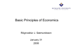 Basic Economics - course slides