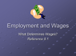 Employment and Wages 1