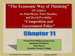 The Economic Way of Thinking 10e ©Prentice Hall 2003