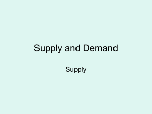 Supply and Demand - Waukee Community School District Blogs