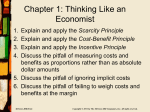 Cost-Benefit Principle