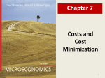 Short-Run Cost Minimization