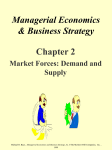 Supply and Demand Analysis