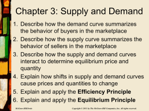 Supply and Demand - McGraw Hill Higher Education