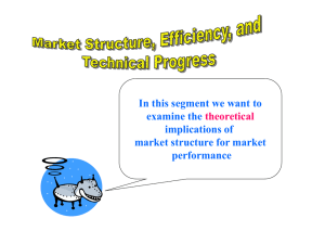 Competition vs. Monopoly: Allocative efficiency