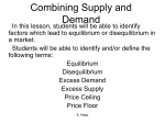 Combining Supply and Demand - White Plains Public Schools