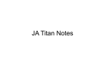 JA Titan Notes - Warren County Public Schools