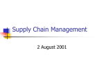 Supply Chain Management