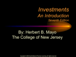 Investments: An Introduction Sixth Edition