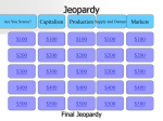 Midterm Review Jeopardy