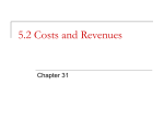 IB2 Ch 31 Costs and Revenues