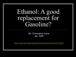 Ethanol Presentation Eco5800_Bullard