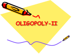 OLIGOPOLY-II ea session 14, 2007