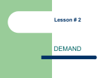 demand