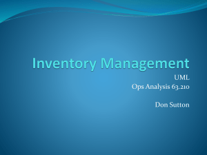 Inventory Management