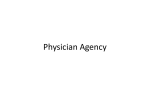 Physician Agency