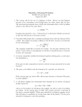 Elasticity of Demand Problems MATH 104 and Math 184 August 29, 2013