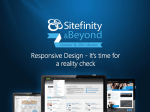 Responsive Design – It`s time for a reality check