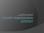 Konsep Pemrograman Internet - StaffSite Pradnya Paramita