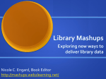 Library Mashups - What I Learned Today