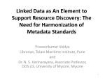 Linked Data as An Element to Support Resource Discovery