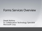 Derek Nishino (Microsoft) Presentation Slides