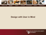Design with Users in Mind