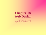 Chapter 18 Web Design - Boerne Independent School District