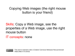 Copying Web images