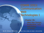 COMM 3353: Information, Internet, and the World Wide Web