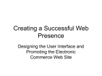 Creating a Successful web Presence