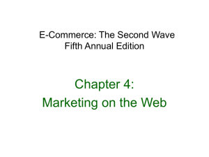 E-Commerce: The Second Wave, Fifth Annual Edition