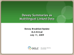 Dewey Web Services — Overview