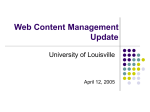 Content Management Systems