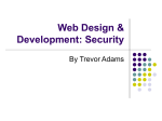 Web Design & Development: Security