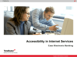 Accessibility in Internet Services