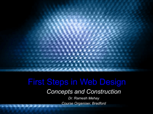 Web design - Bradfordvts
