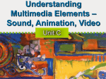 Understanding Multimedia Elements – Sound, Animation, Video