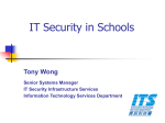 IT Security in Schools
