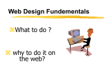 Web Design and Authoring