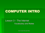 Lesson Three Powerpoint Click Here