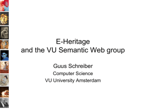 E-Culture: Challenging Use Cases for the Semantic Web