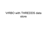 VrRBO with THREDDS data store