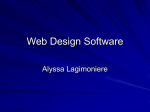 1. Web Design Software
