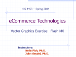 Vector Graphics Exercise: Flash MX