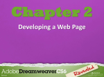 Dreamweaver Chp02