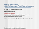 Slide Set to accompany Web Engineering: A Practitioner Approach