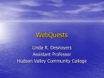 What is a WebQuest? - Hudson Valley Community College