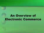 An Overview of Electronic Commerce