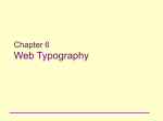 Web Typography